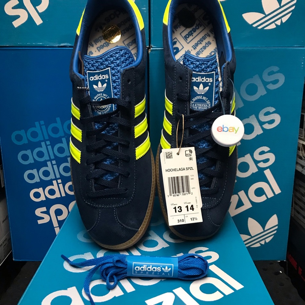 Adidas Originals Hochelaga SPZL “Night Indigo” 13M HQ9950 NWT DS OG BOX - Picture 2 of 15